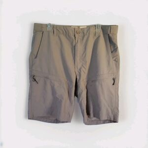 Redhead Men's Cargo Khaki Tan Lightweight Shorts Size 38 Recycled Polyester